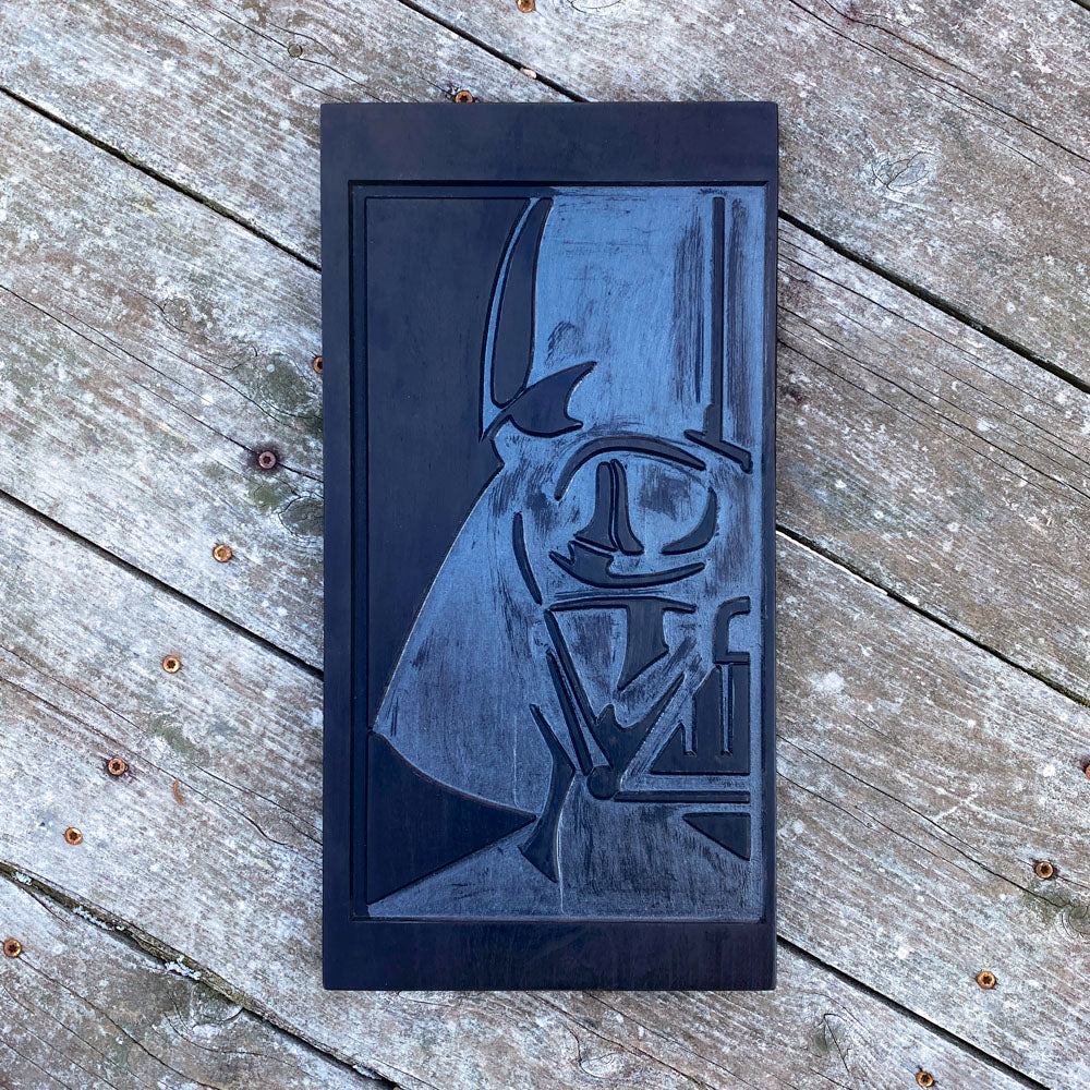 Vader Silhouette - Painted