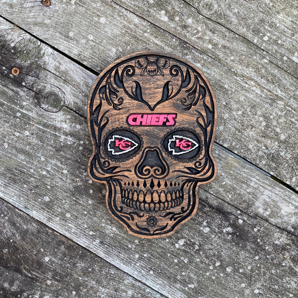 KC Chiefs Skull - Small