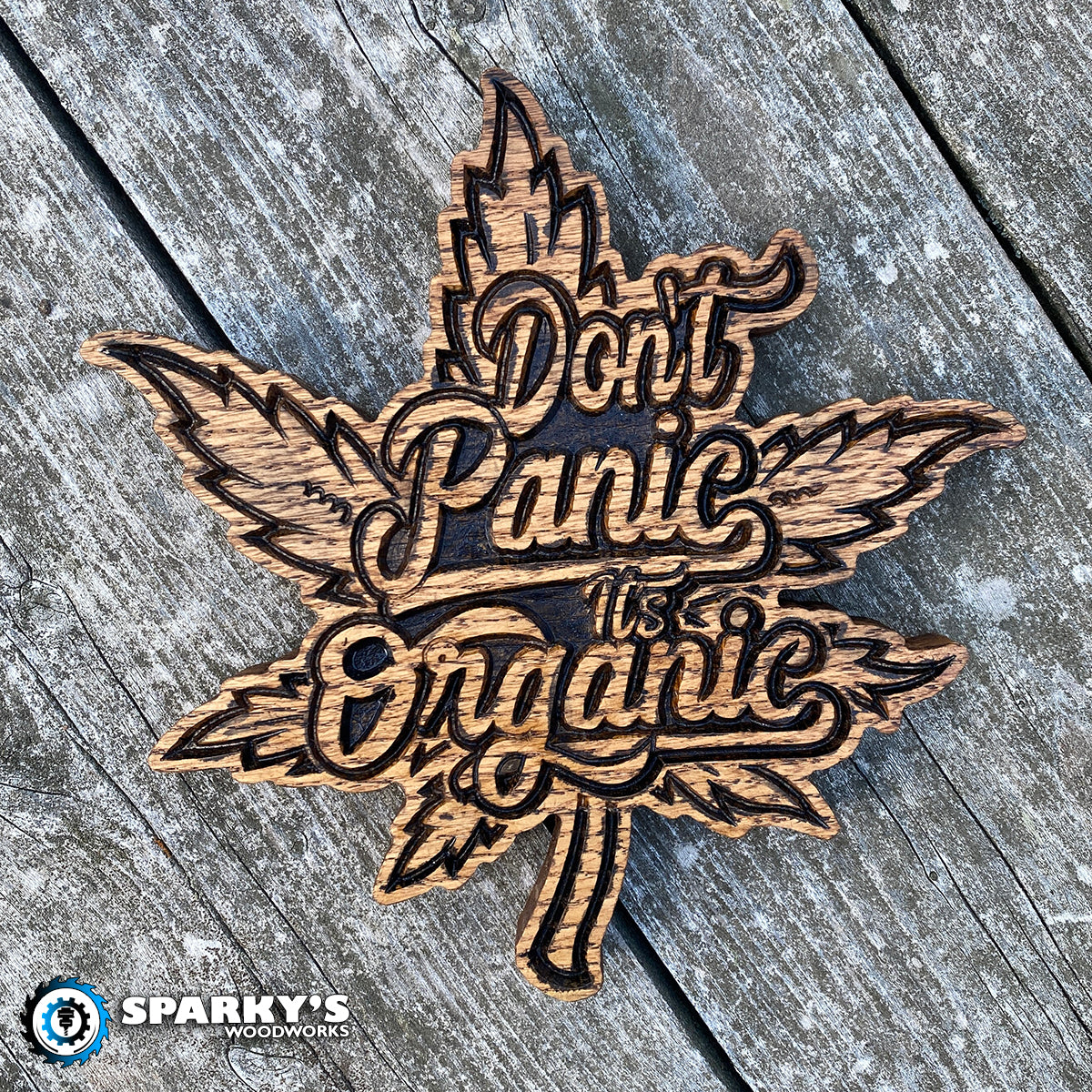 Don't Panic It's Organic 1 - Small - Stain Only