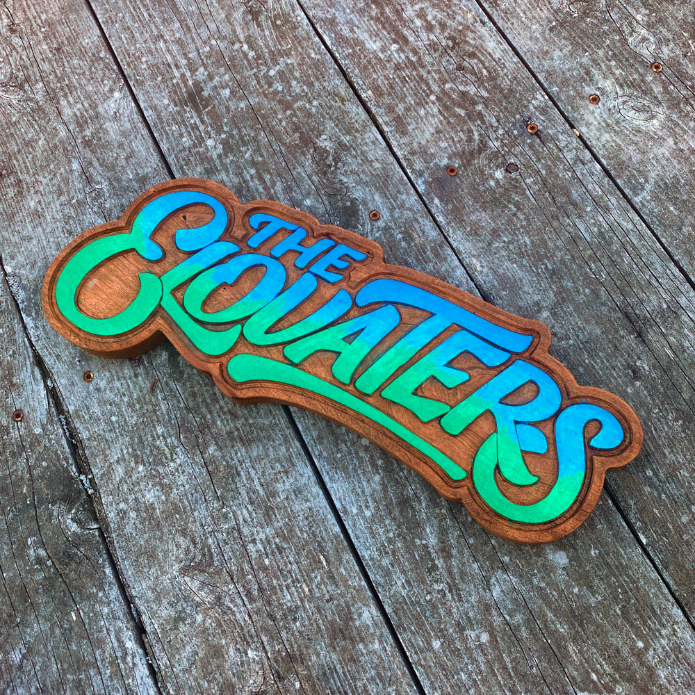 Elovaters + Elovated Ones Wood Signs - Size Large Set - Painted