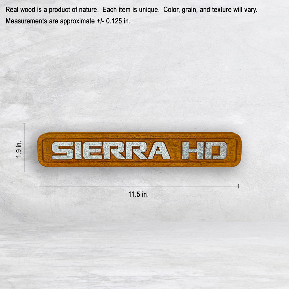 Sierra HD Wood Plaque - Made in USA
