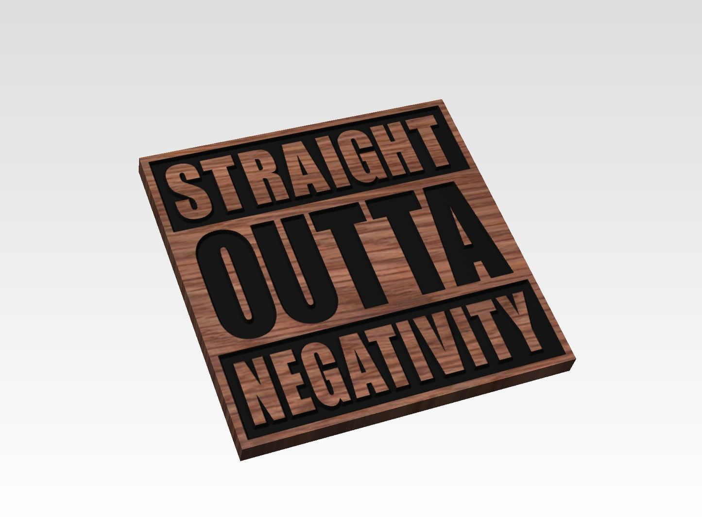 "Straight Outta" Wood Signs (PERSONALIZED)