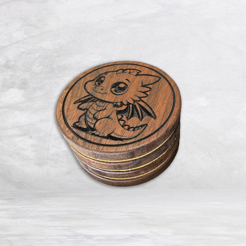 Coaster Set - Baby Dragon