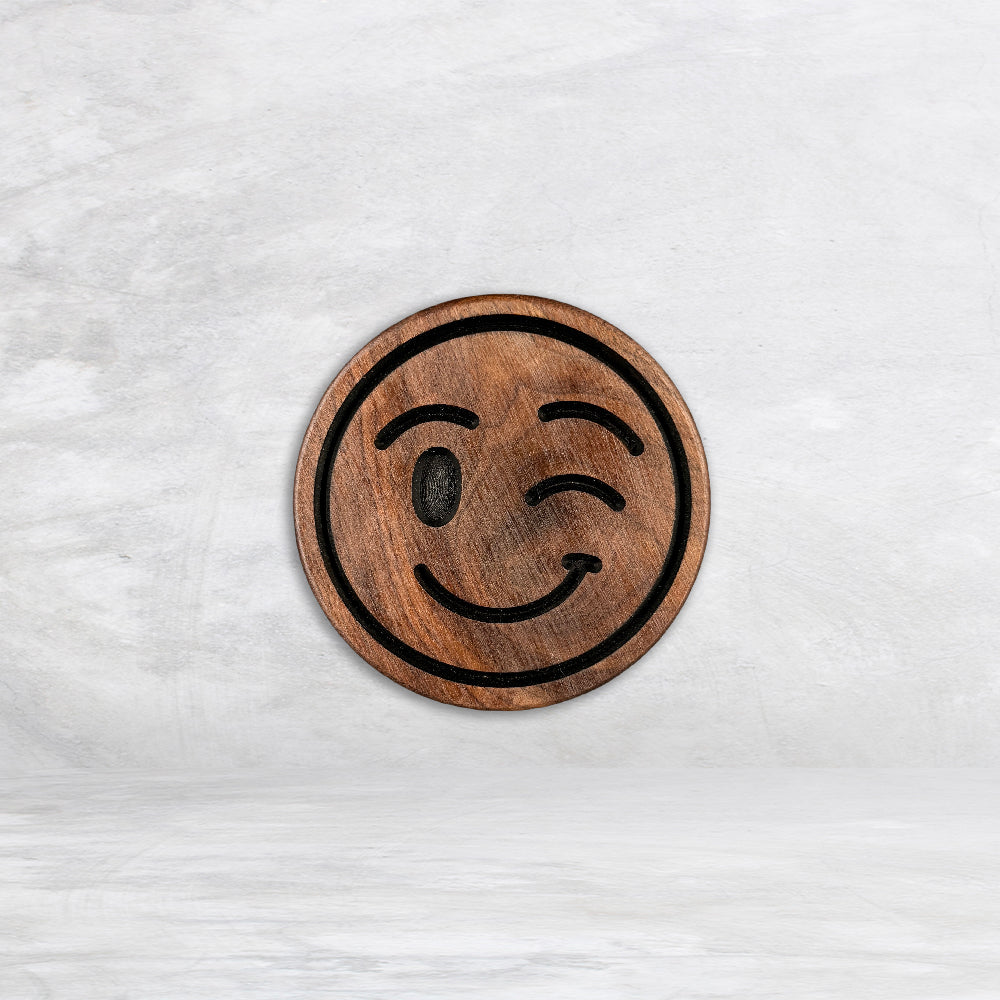 Coaster Set - Smiley Guys