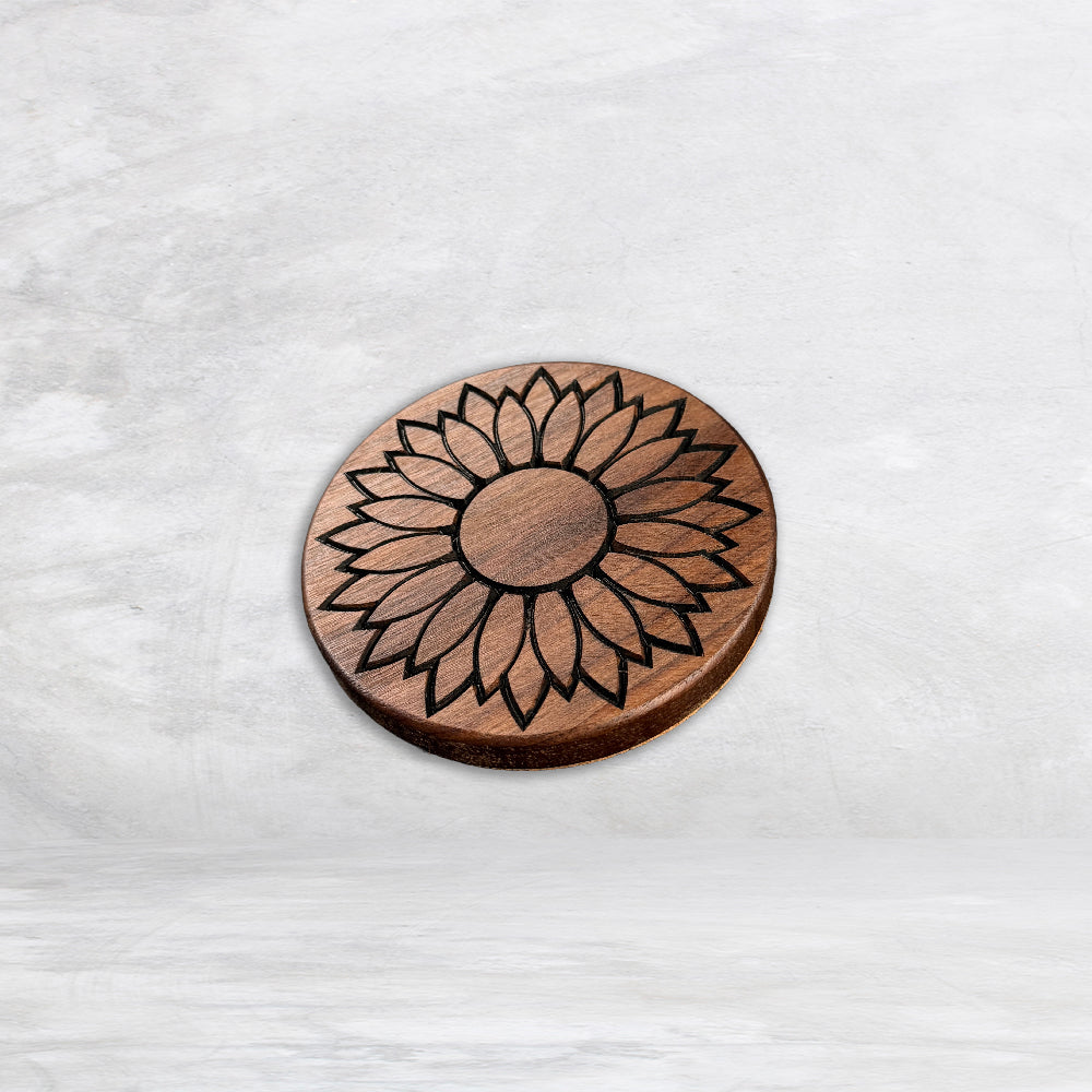 Single Coaster - Sunflower