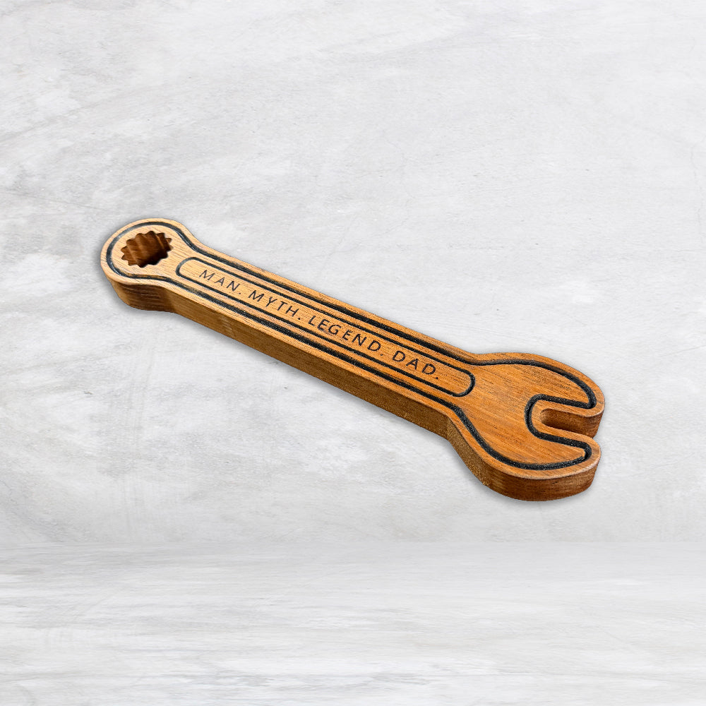 Combo Wrench - Small - Man. Myth. Legend. Dad.