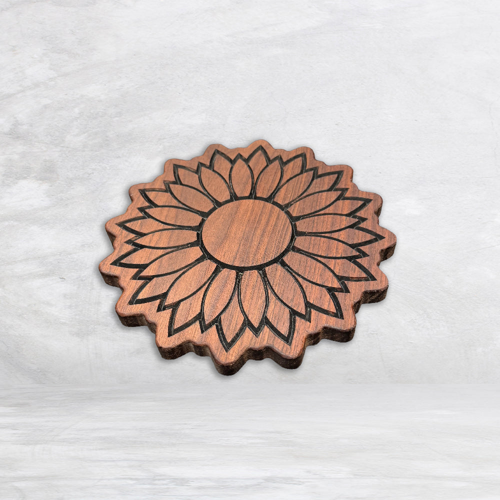 Sunflower Trivet - Stain Only