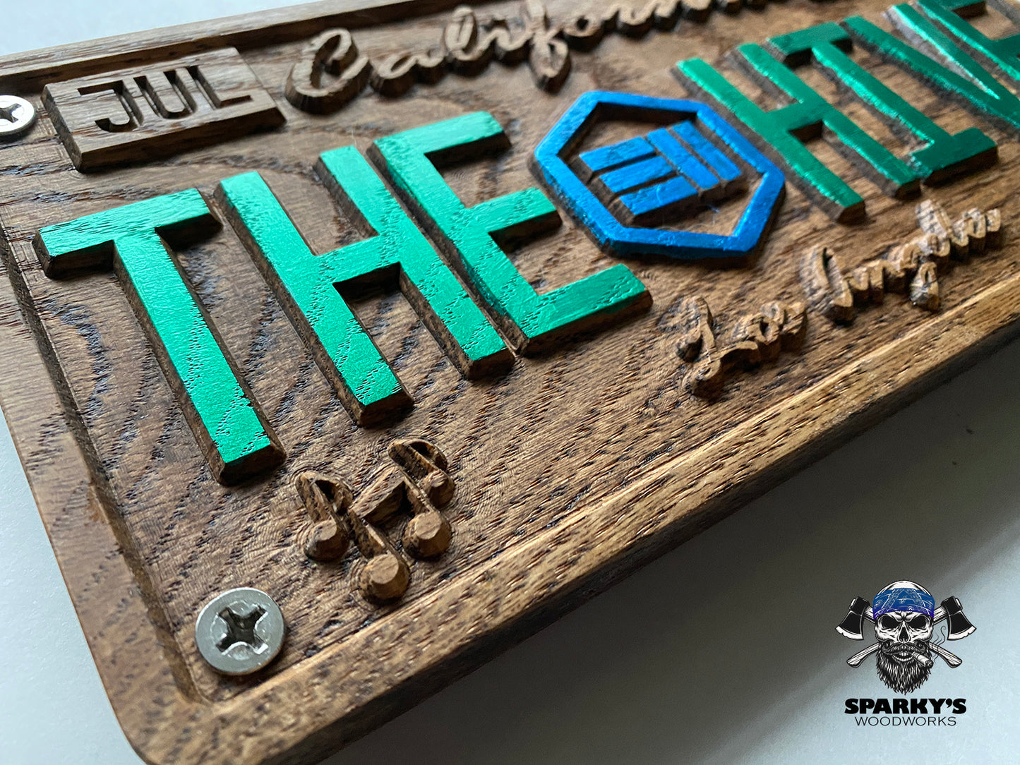 LE 311 License Plate #2 - THE HIVE