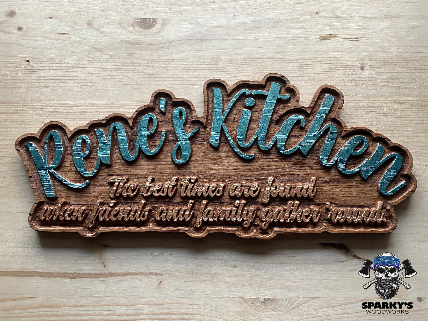 Kitchen Gathering Name Sign (PERSONALIZED)