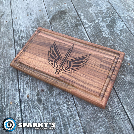 STL Battlehawks Cutting Board (PROTOTYPE)