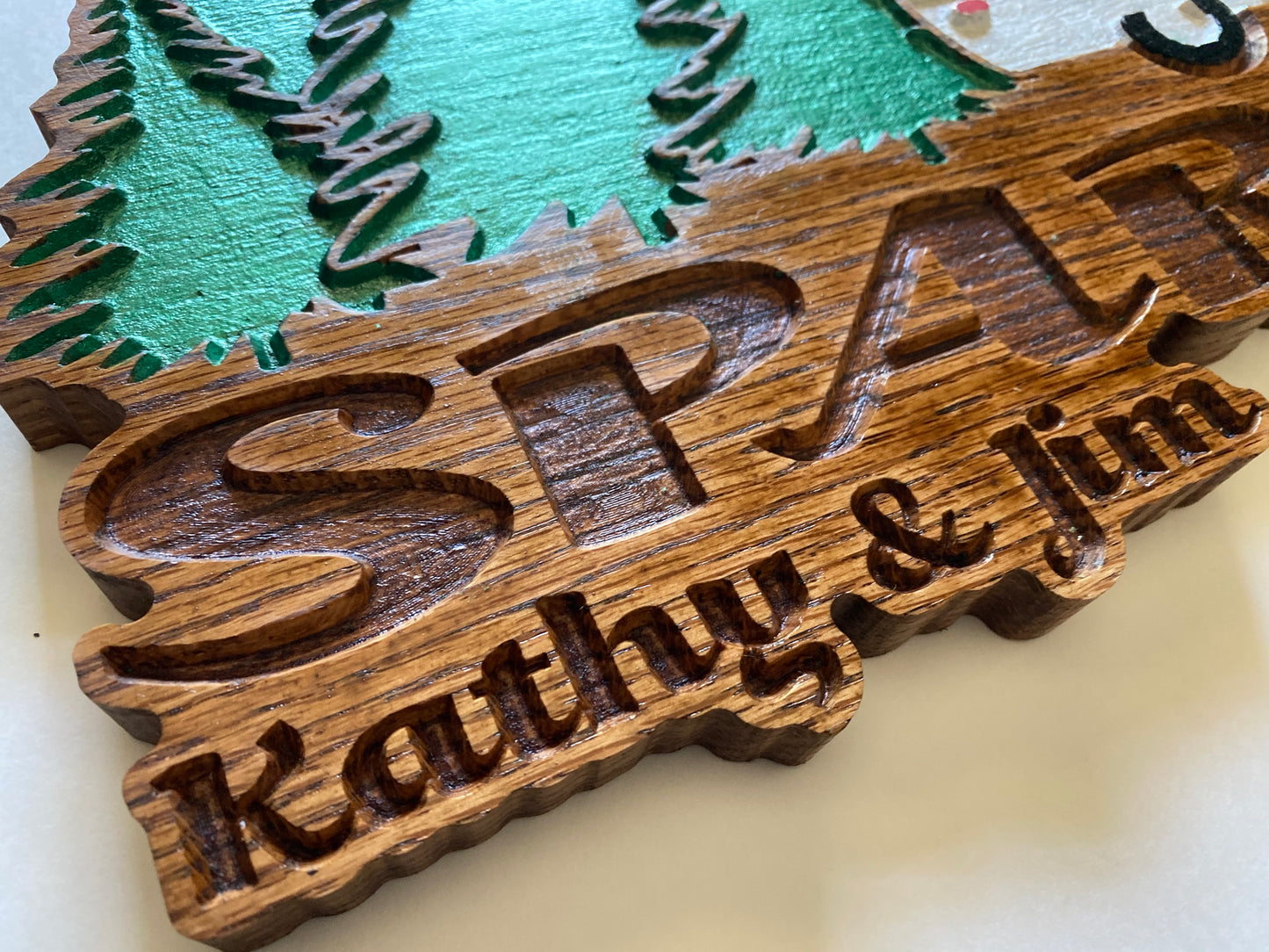 "Happy Campers" Name Sign (PERSONALIZED)