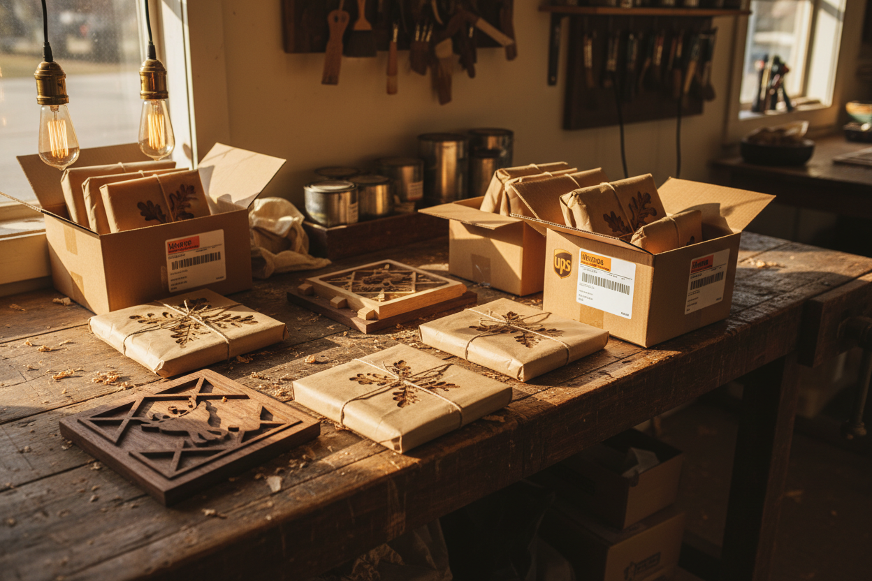 From Our Shop to Your Door: How Sparky's Woodworks Fulfills Your Order