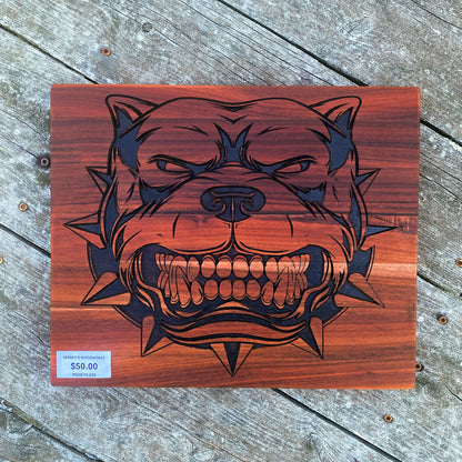 Bulldog Cutting Board