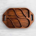 Extra Deep Solid Wood Serving Tray 2