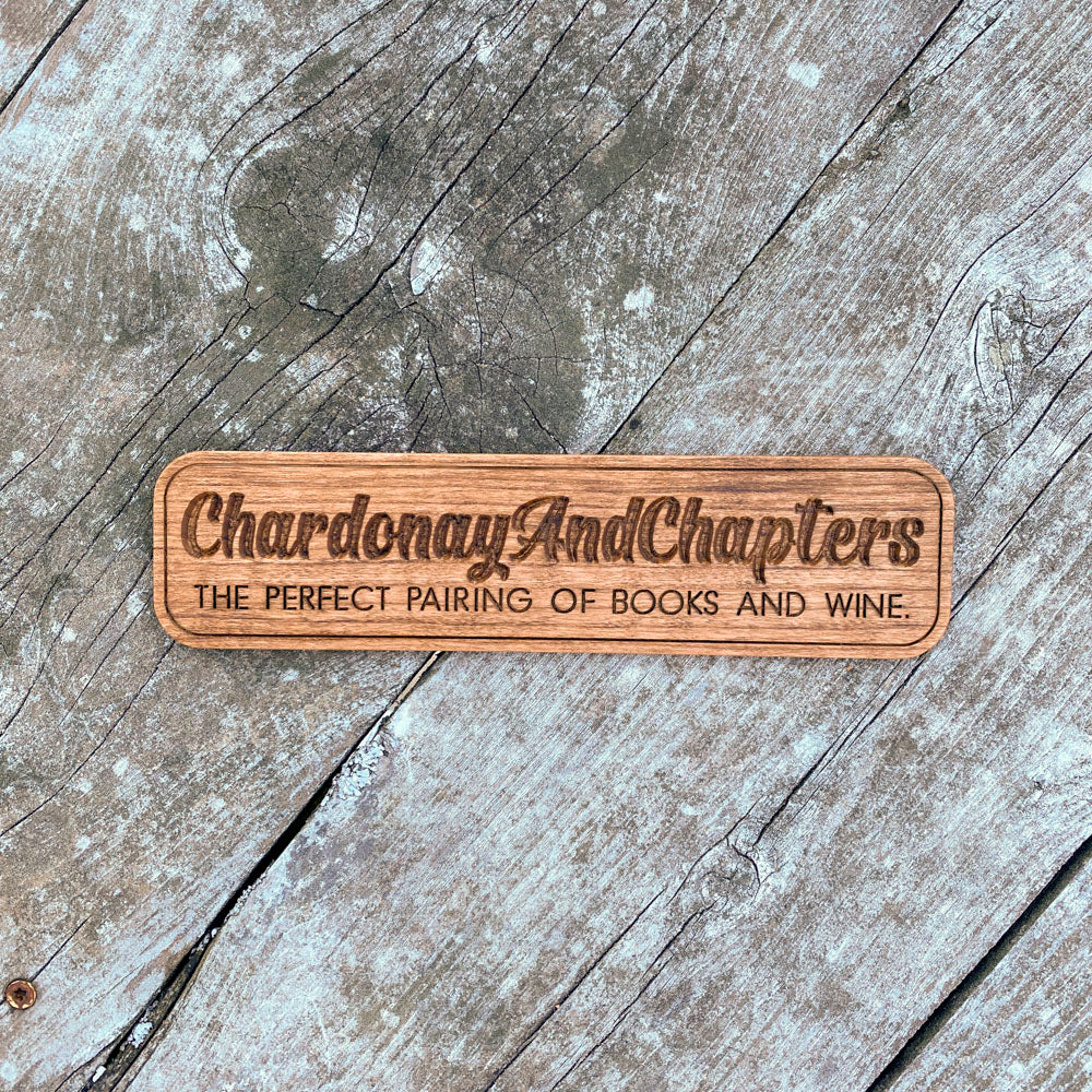 Chardonay and Chapters Bookmark 1