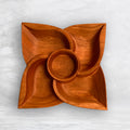 3D Wood Flower Tray 2 - Size Small