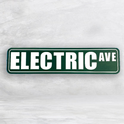 Personalized Novelty Street Sign - Indoor/Outdoor Carved HDPE Sign - Size Large - Made in USA