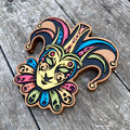The Magical Jester Wood Decor