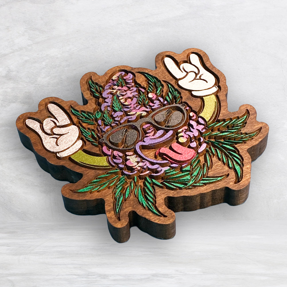 The Bud Man Wood Decor