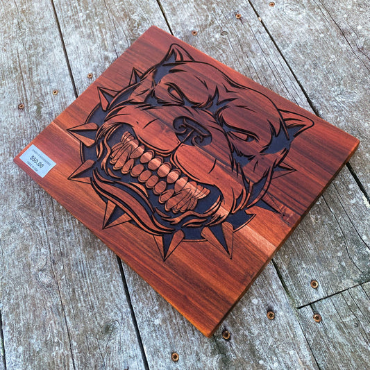 Bulldog Cutting Board