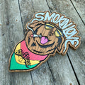 Stick Figure - Smokin' Love Wood Sign - Limited Edition 1/1