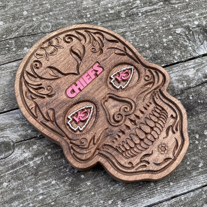 KC Chiefs Skull - Medium