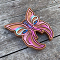Lady Butterfly Wood Decor
