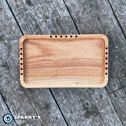 Oak Rolling Tray 1 - Medium