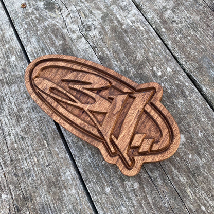 Carved Wood 311 - Small - Stain Only