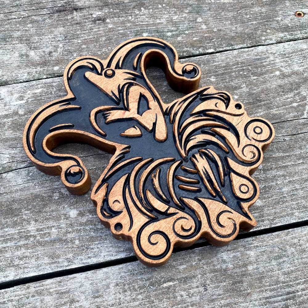 Jester 2 Wood Decor - Stain Only