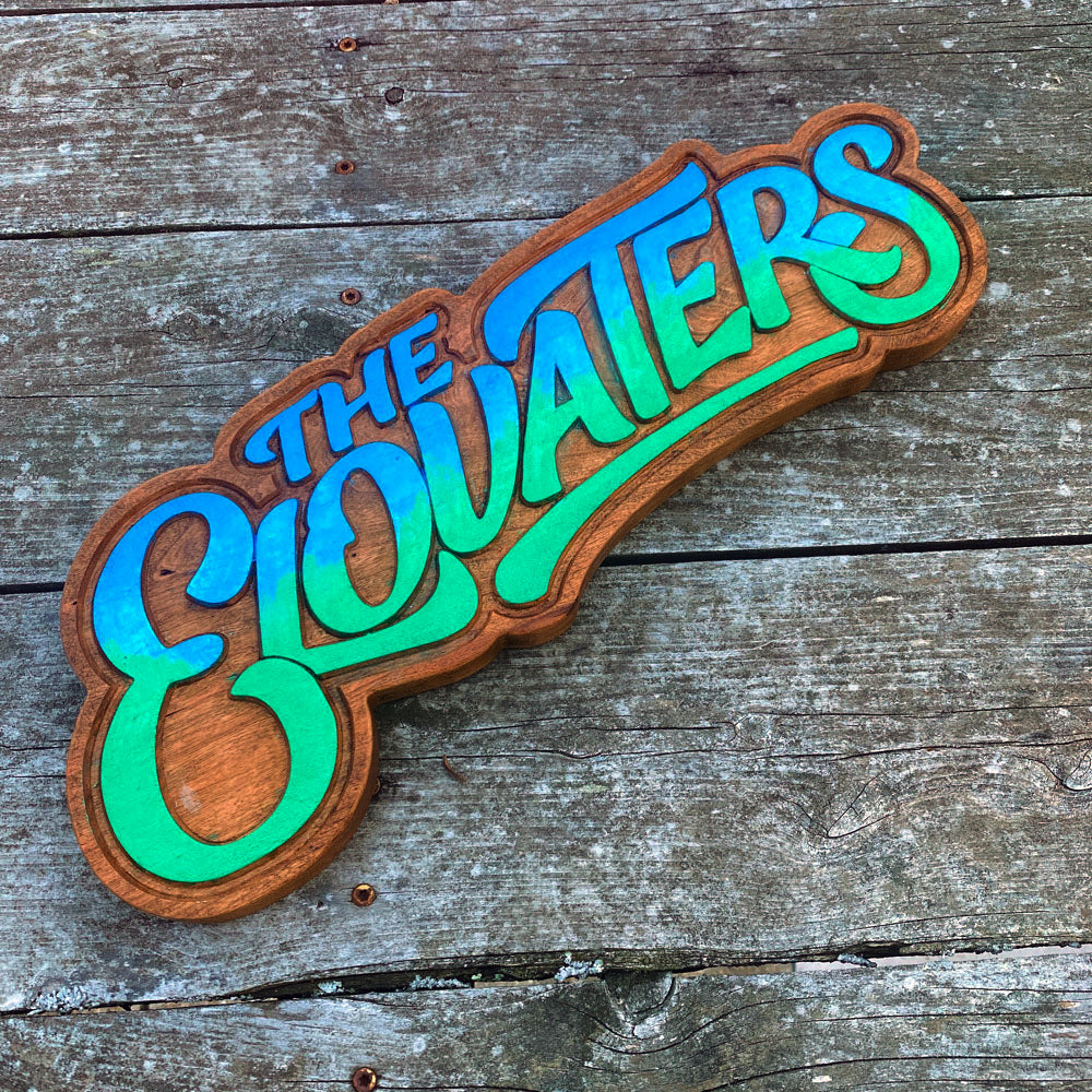 Elovaters + Elovated Ones Wood Signs - Size Large Set - Painted