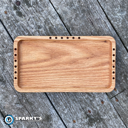 Oak Rolling Tray 1 - Large