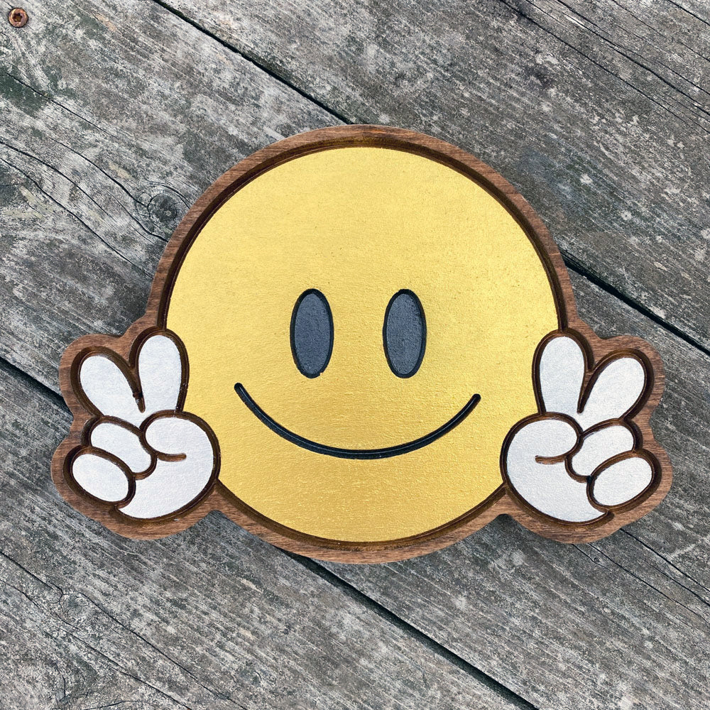 Peace Smiley Guy - Medium