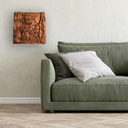 3D "No. There is another..." Wood Carving - Precision Carved Solid Premium Walnut Art - Made in USA