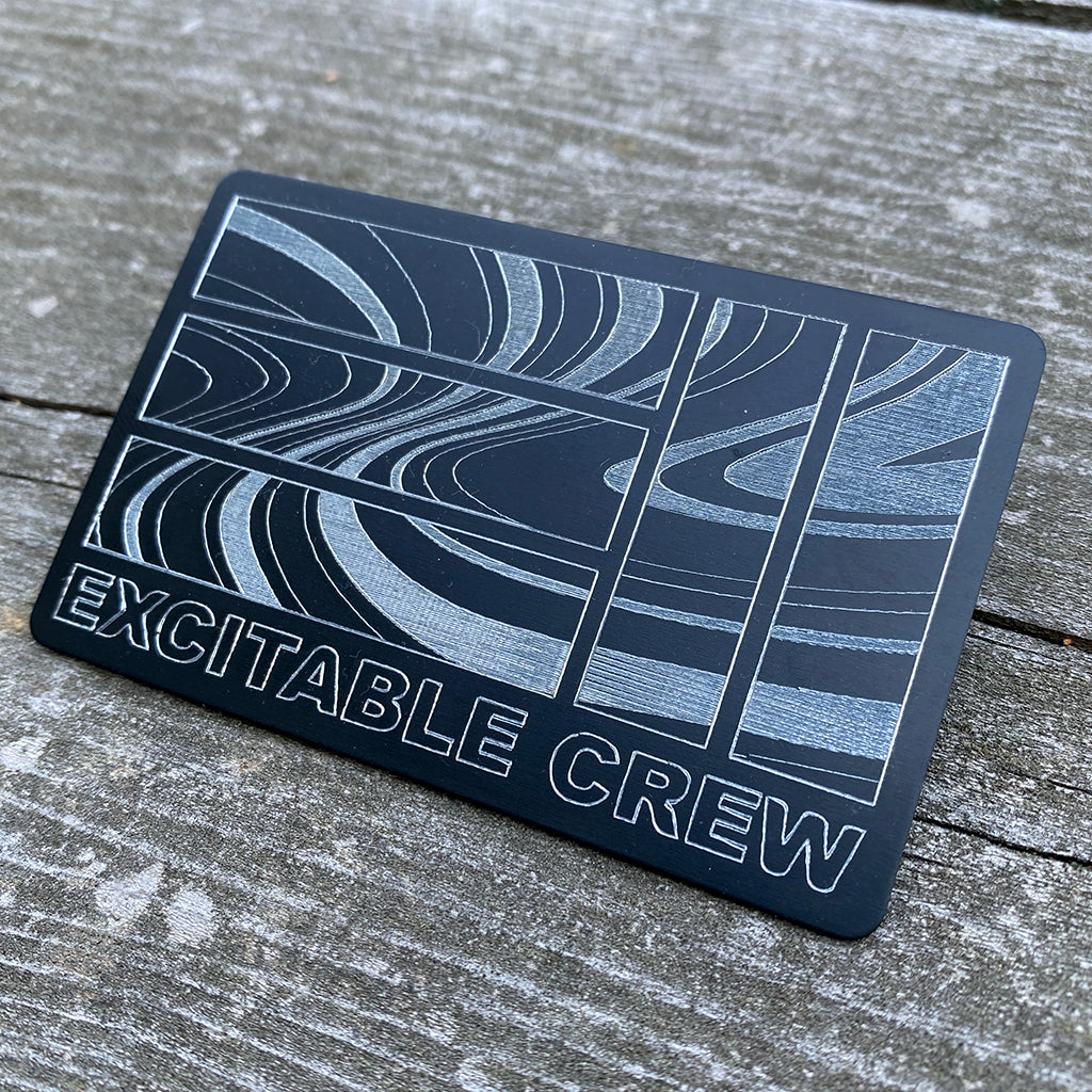 Limited Edition 311 Excitable Crew Pin - BLACK