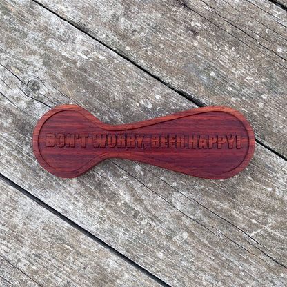 Don't Worry Beer Happy - Handheld Bottle Opener