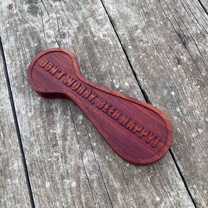 Don't Worry Beer Happy - Handheld Bottle Opener