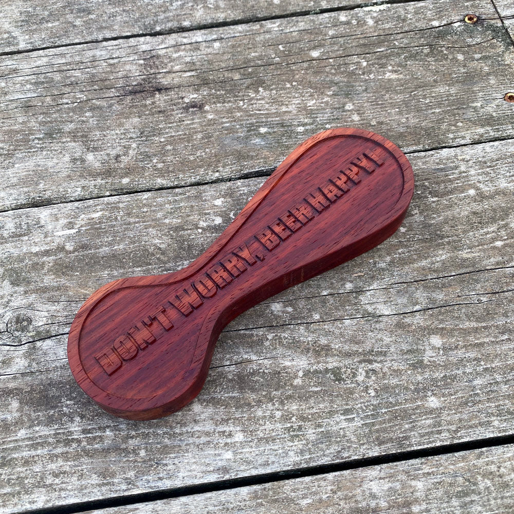 Don't Worry Beer Happy - Handheld Bottle Opener