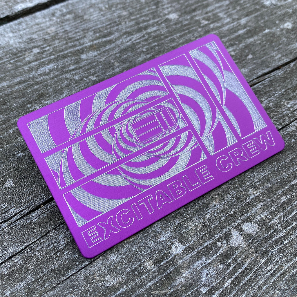 Color Crew Pin Limited Edition 311 Excitable Crew Pin - PURPLE – Sparky's Woodworks