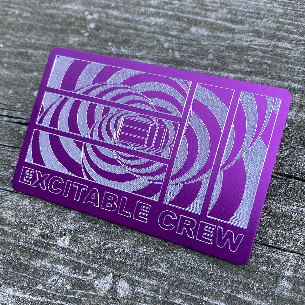 Color Crew Pin Limited Edition 311 Excitable Crew Pin - PURPLE – Sparky's Woodworks