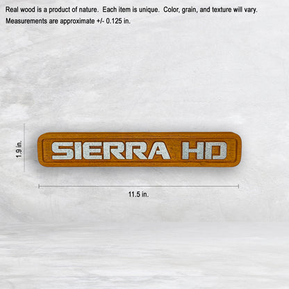 Sierra HD Wood Plaque - Made in USA