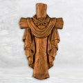 3D Wood Cross 1 - Thorns and Robe
