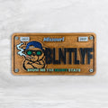 420 Wood License Plate - BLNTLYF
