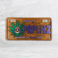 420 Wood License Plate - PRPLHZ
