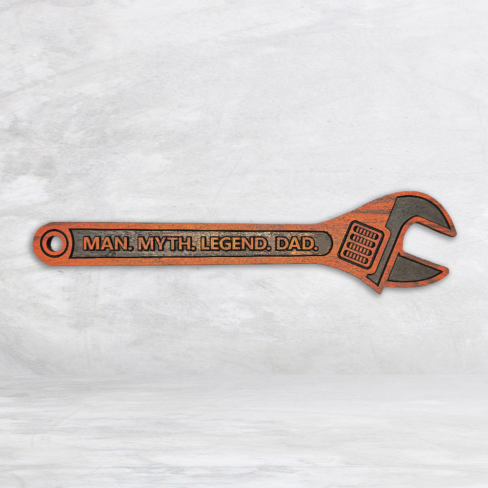 XL Adjustable Wrench - Man. Myth. Legend. Dad.