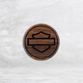 Single Coaster - Harley Bar and Shield