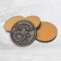 Coaster Set - Highland Cow