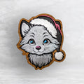 Christmas Kitty - Wood Decor