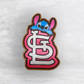 STL Cards Stitched Wood Sign