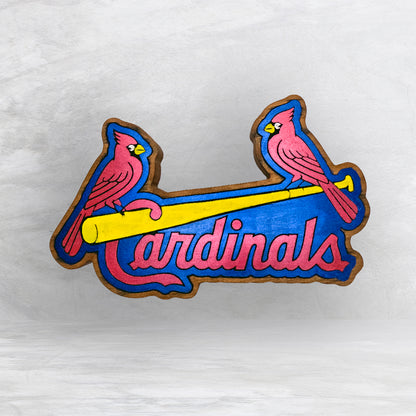 STL Cards Classic - Precision Carved Solid Cherry Decor Art - Made in USA